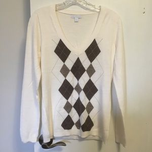 Plaid sweater (New York & Company)